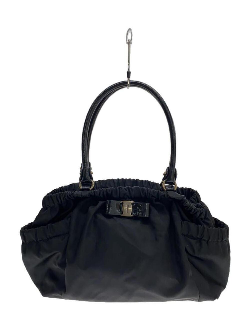 Salvatore Ferragamo Bag Enamel Black